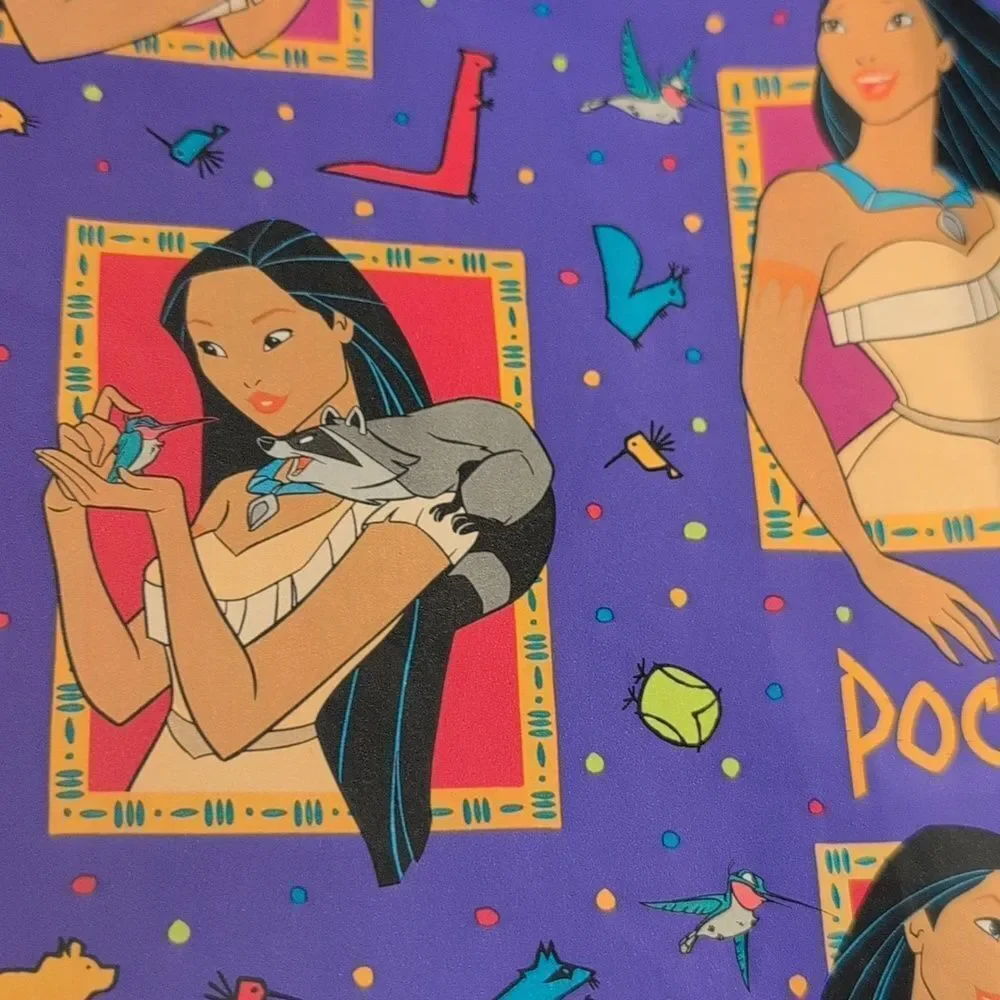 Disney Marvel Jim Hensen vintage 80s 90s character wrapping paper lot‎